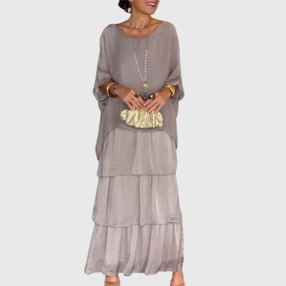 Lara | Elegant Flowing Maxi Dress