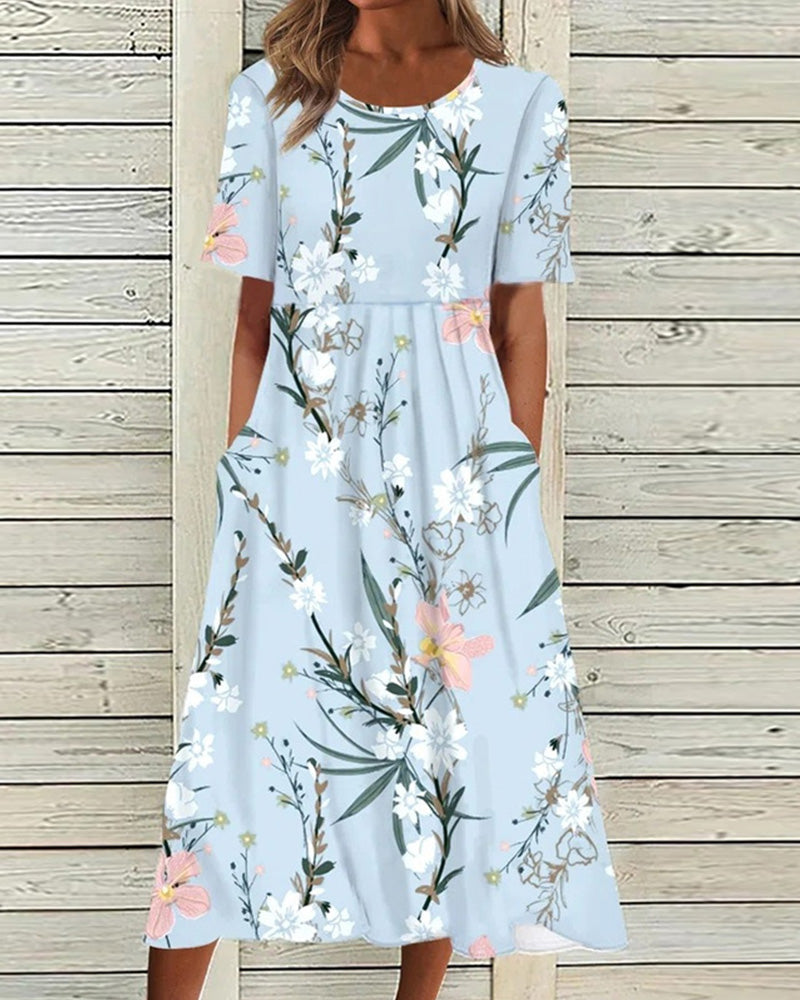 Women’s Dress | Printed Floral Midi