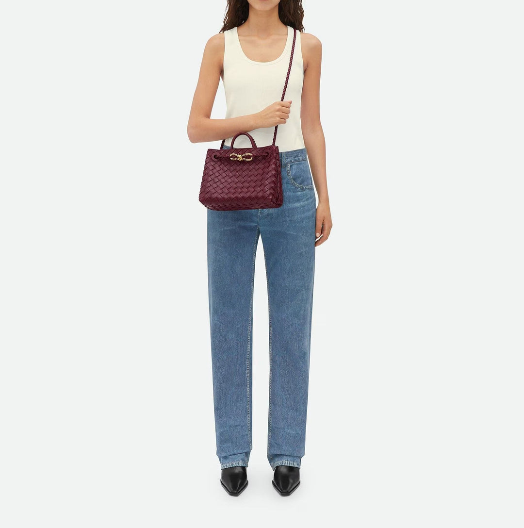 Mia | Magnetic Closure Leather Bag
