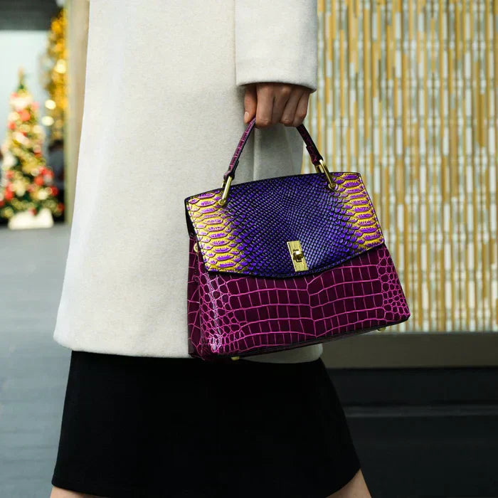 Lia | Vegan Leather Shoulder Bag