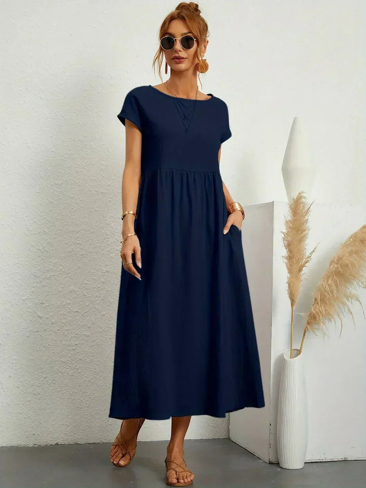 Ursina | Fluid Midi Dress-
