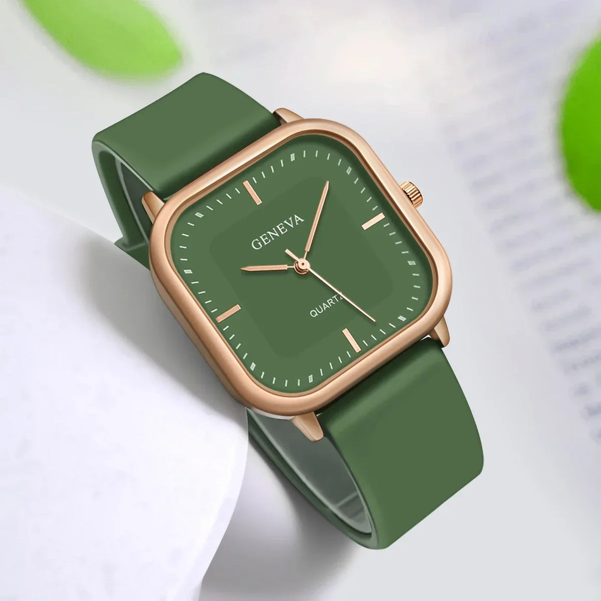 GENEVA SQUARE WATCH