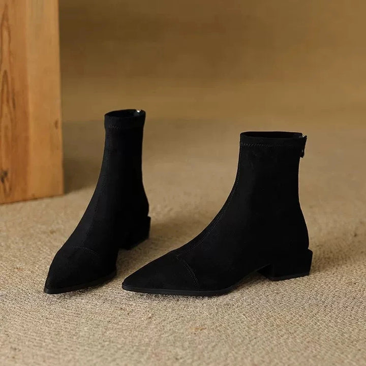 Tina – Elegant Comfort Heel Boots