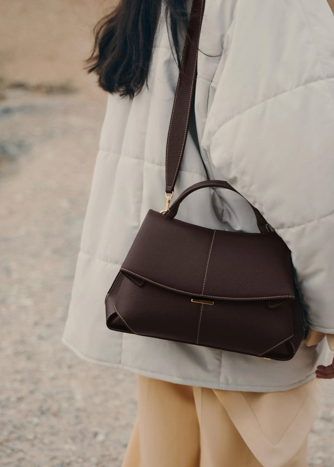 Kay | Leather Crossbody Shoulder Bag